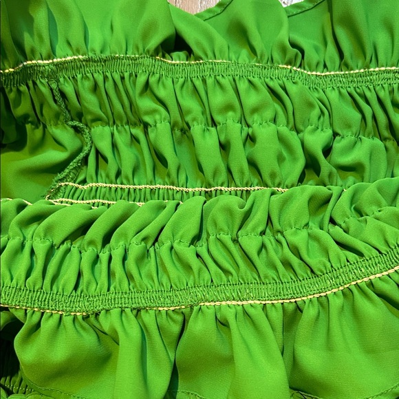 Vibrant Off-Shoulder Ruffle Blouse - Picture 5 of 5